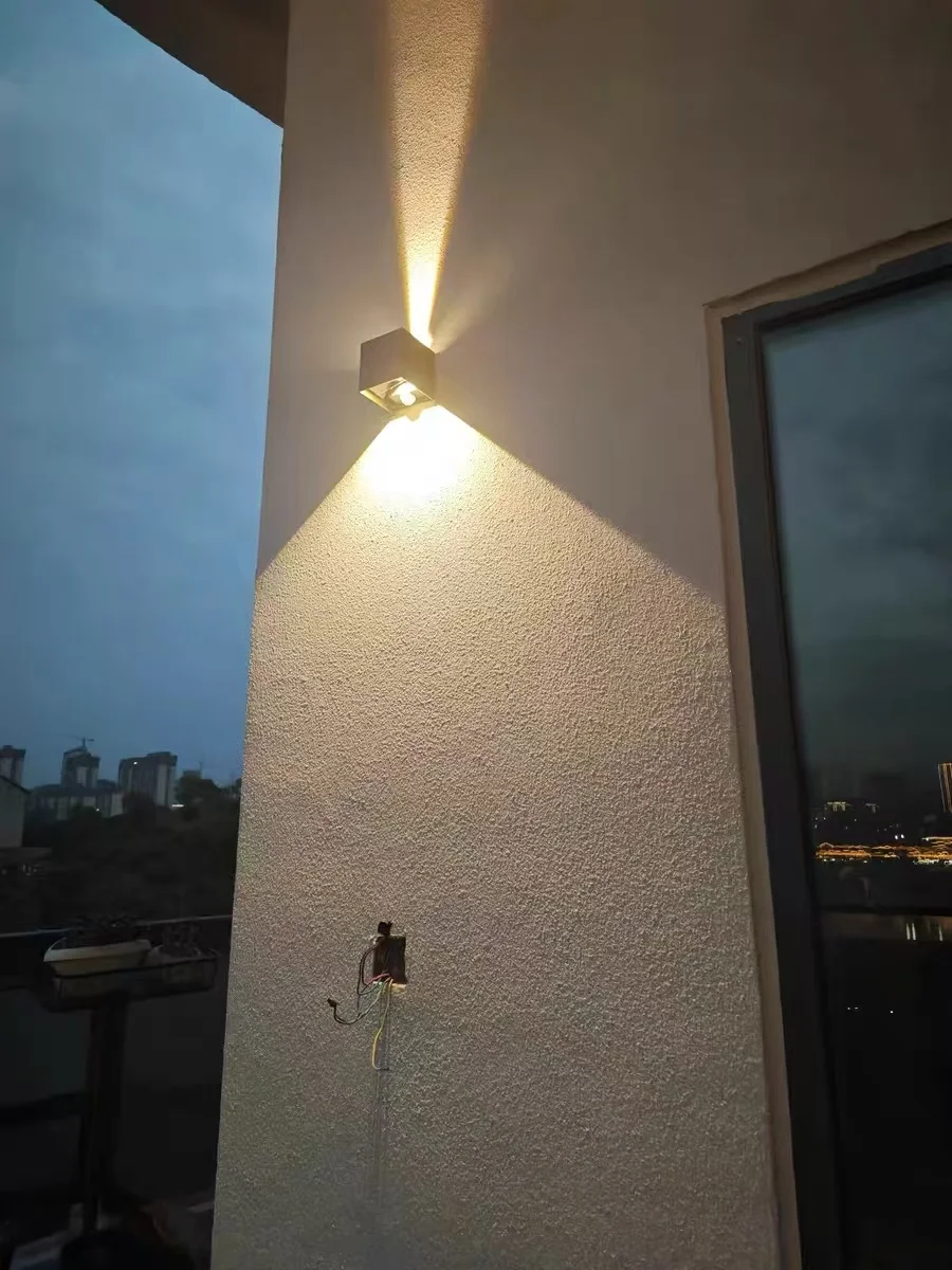 Weatherproof Outdoor LED Motion Sensor Wall Light - Decorative Sconce for Porch, Garden, and Yard