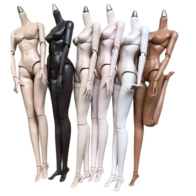 Male Female Joints Body for Doll Joints Movable Quality Doll Body for 1/6  Heads