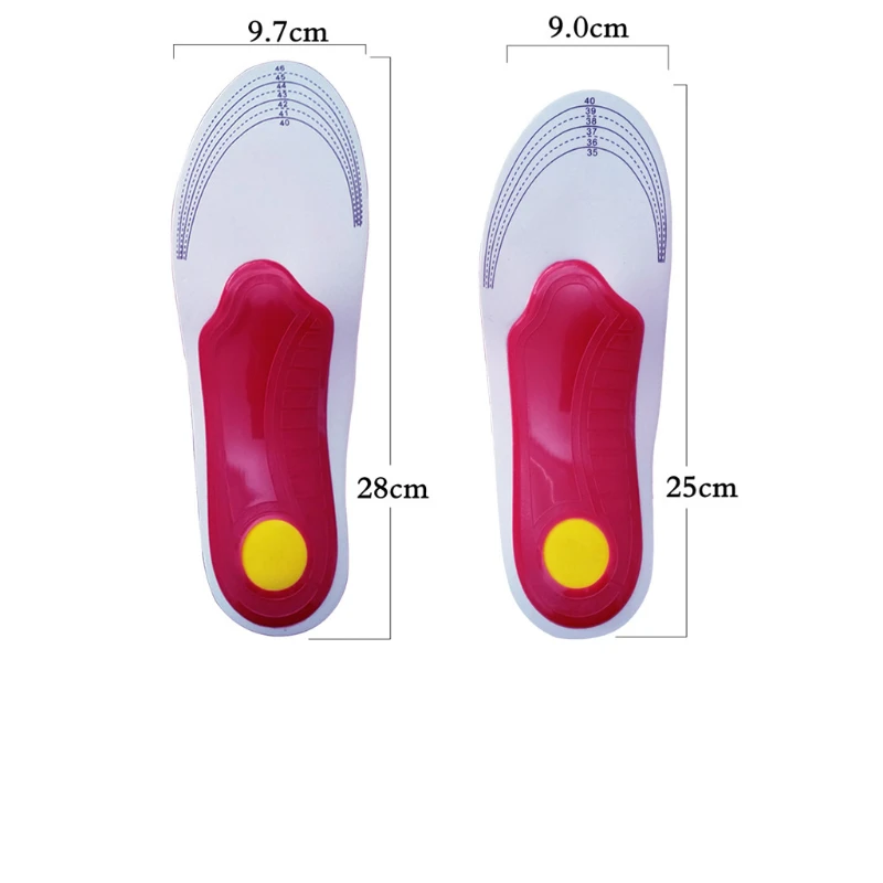 Orthopedic Insoles 1pair Arch Flatfoot Ease Pressure Breathable Running Cushion Cuttable Shoe Accessories стельки ортопедические orthopedic insoles