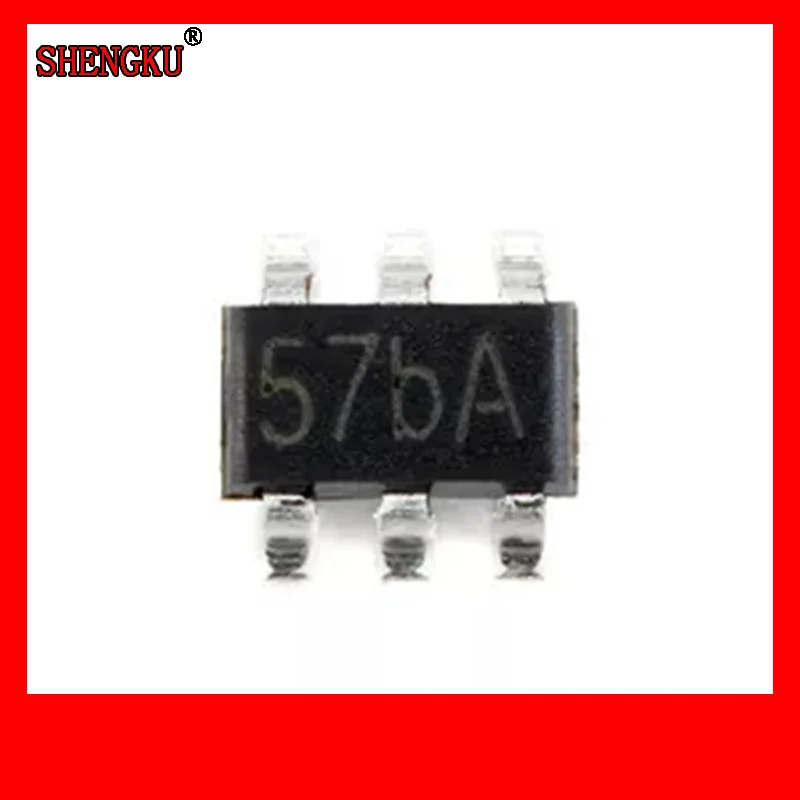 New TP4057 lithium battery charging IC 500mA reverse connection protection 1% accuracy SOT-23-6 |