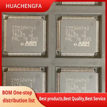 MCU 마이크로 컨트롤러, STM32H743VIT6, STM32H743, 743VIT6, QFP100, 로트당 1 개