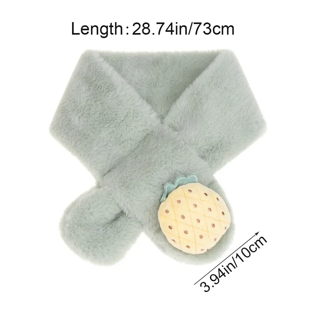 Boys Girls Keep Warm Shawls Scarves Collar Kid's Scarves Children Thickening Winter Scarf Toddler Scarf