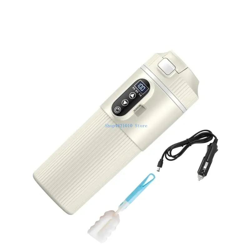 프로그래밍 가능한 온도 및 누출 방지 커버가 있는 T3LF 실용적인 500ml 차량용 플라스크
