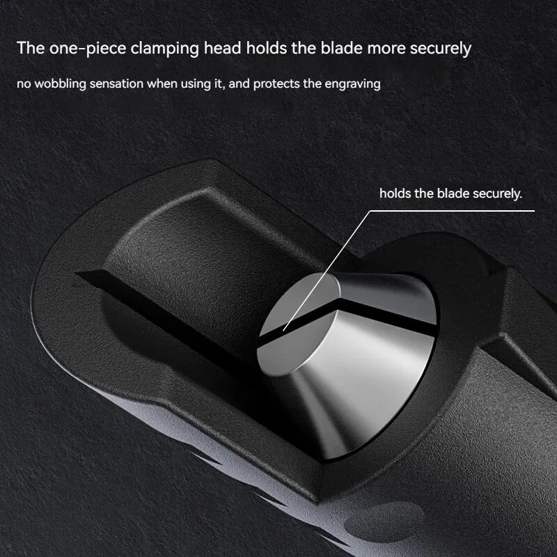 Carving knife Pen-shaped DIY Aluminum Handle Comes with 5 Replaceable Horseshoe Art Blades