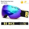 UV400 Anti-fog Double Layers Ski Goggles Big Lens Ski Mask Glasses Skiing Snow Snowboard Eyewear Mirror Polarize Goggles Adults 1