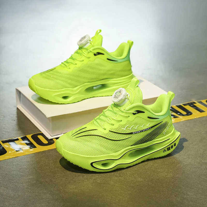 Scarpe Sportive per Bambini con Piastra in Carbonio, Sneakers da Maratona, Scarpe da Corsa Ammortizzanti per Allenamento Atletico, per Ragazzi e Ragazze - immagine 6