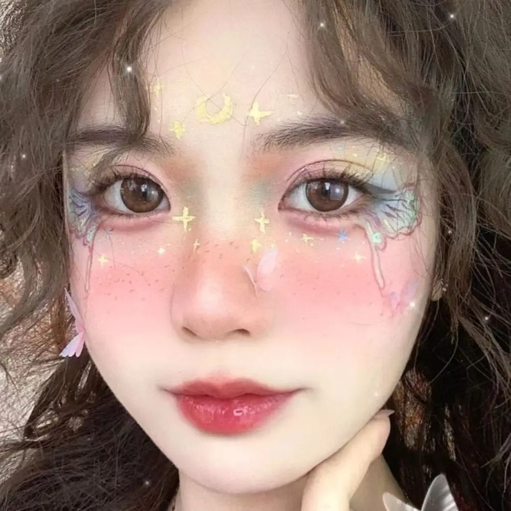 

Eye Makeup Eye Makeup Sticker Portable Waterproof Lifelike Butterfly Tattoo Stickers Thigh Wrist Neck Tattoo Stickers Party