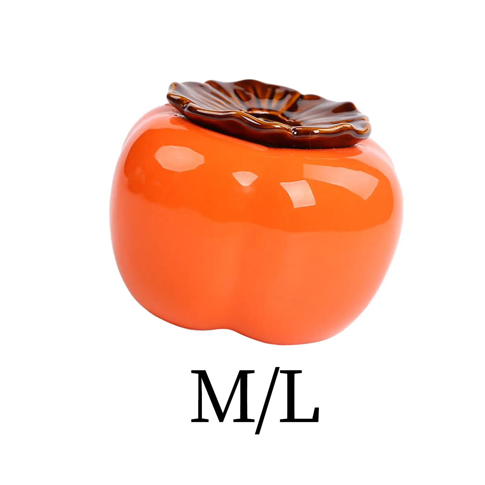 Persimmon Flower Vase Container Flowerpot for Home Balcony Indoor Decoration