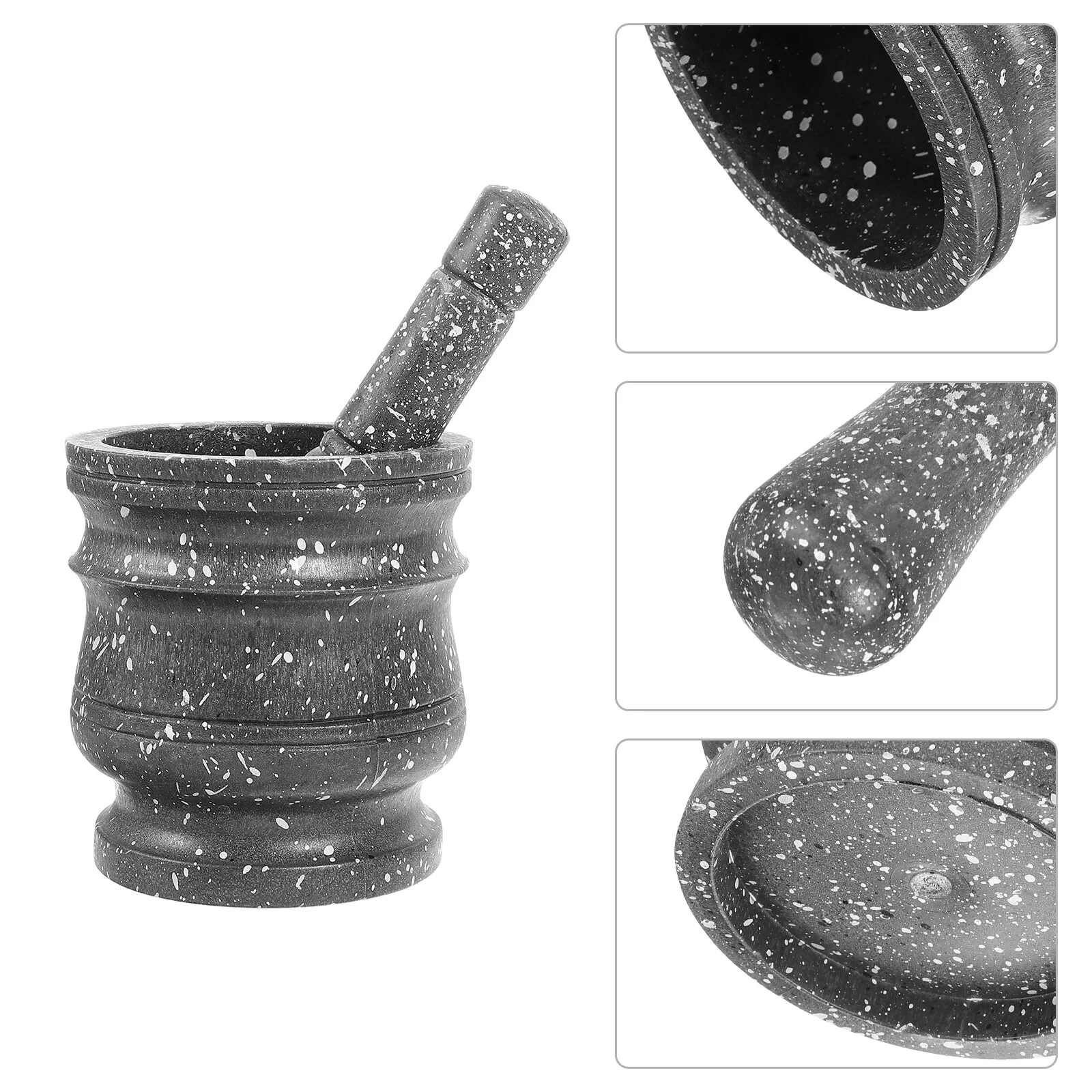 

Tool Household Grinding Bowl Pressed Garlic Convenient Mortar Kitchen Crush Pot Restaurant Spices Pestle