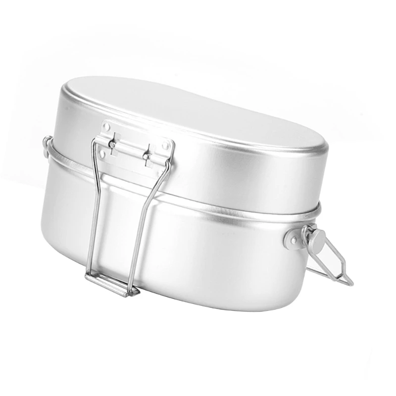 Leakproof Storage Aluminum Picnics Box Heat Resistant Insulated Lunch Box for Work and Study Meals 2