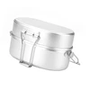 Leakproof Storage Aluminum Picnics Box Heat Resistant Insulated Lunch Box for Work and Study Meals 2