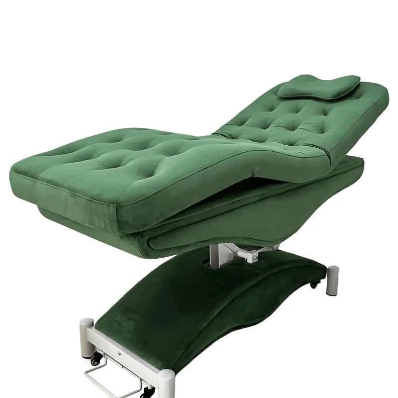 

Beauty salon massage table hydrotherapy hydraulic eye black bed curve 3 motor tattoo bed