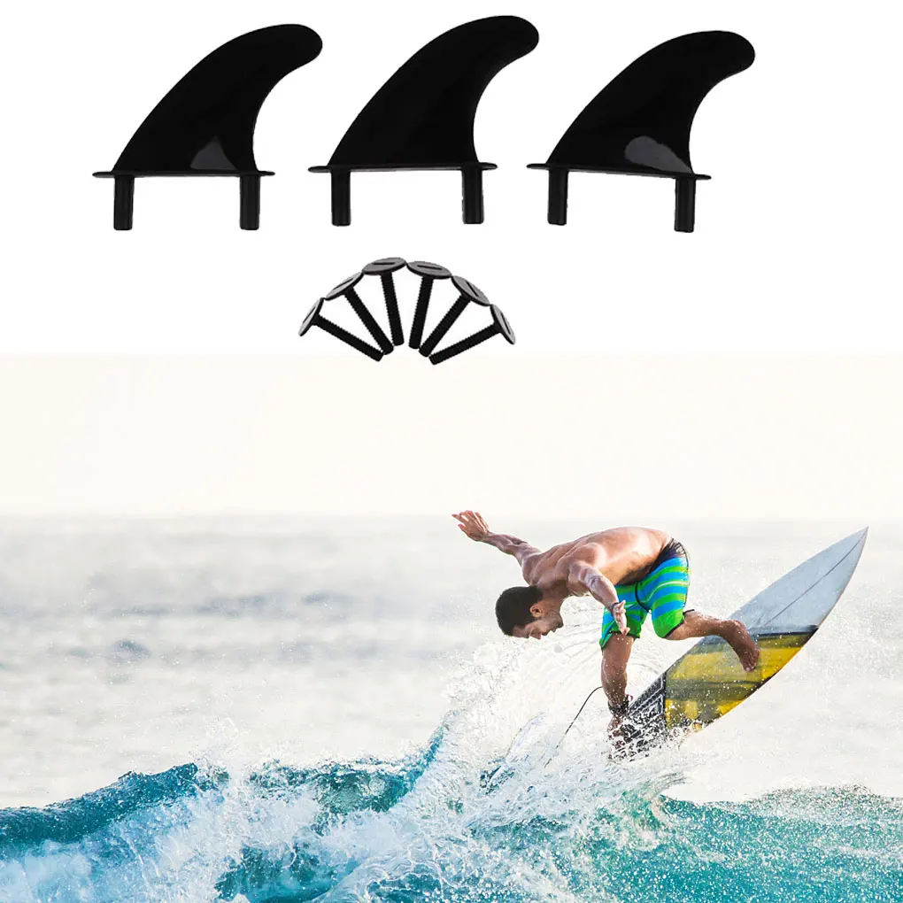 

Soft Surfboards Fin Surf Sets Tail Mounting Kit Padding Accessories Replacement Enthusiasts Practical Beginner
