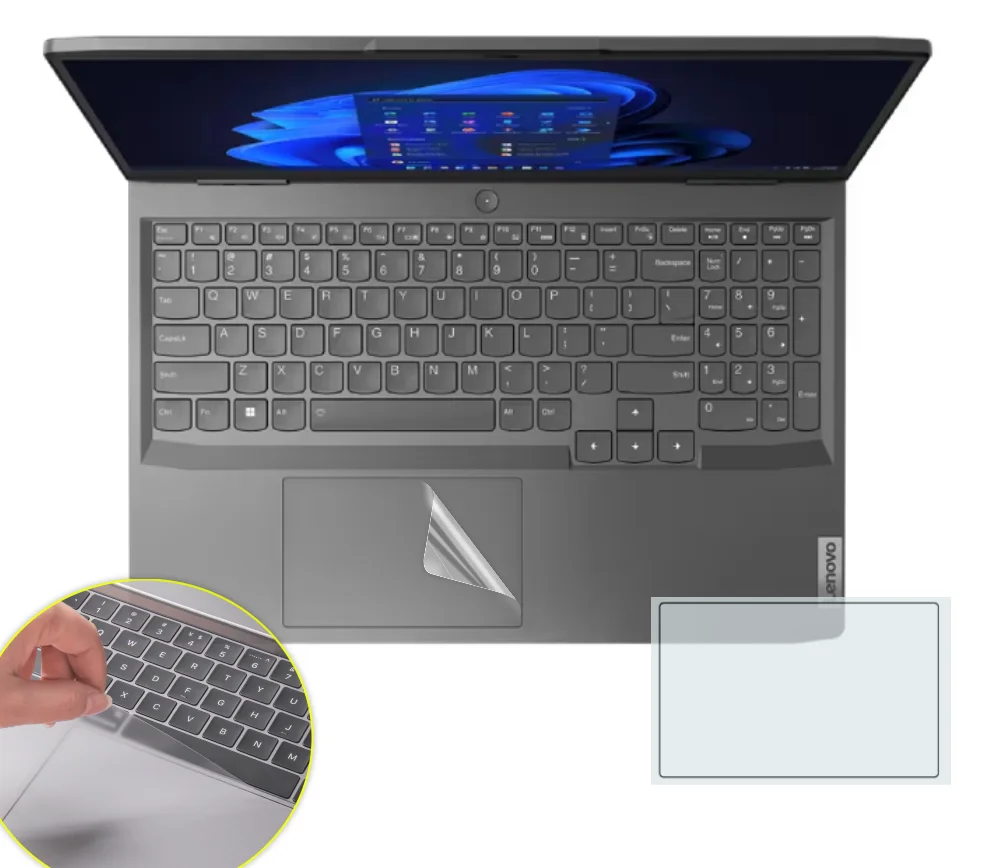 Sticker Protector for Lenovo LOQ 15IAX9 15IRX9 15IAX9I 15IRH8 15aph8 15APH8A TOUCH PAD Matte Touchpad Protective film trackpad protector