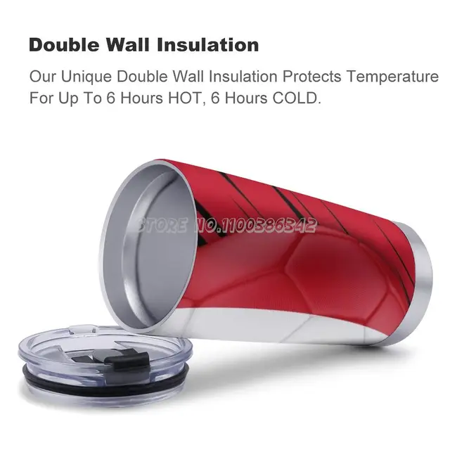 Szíriai Labdarúgó Ország Zászló Utazási Kávé Bögre 20 Oz Autó Csésze Termosz Ivó Ajándékhoz Szíria Nemzeti - Image 4