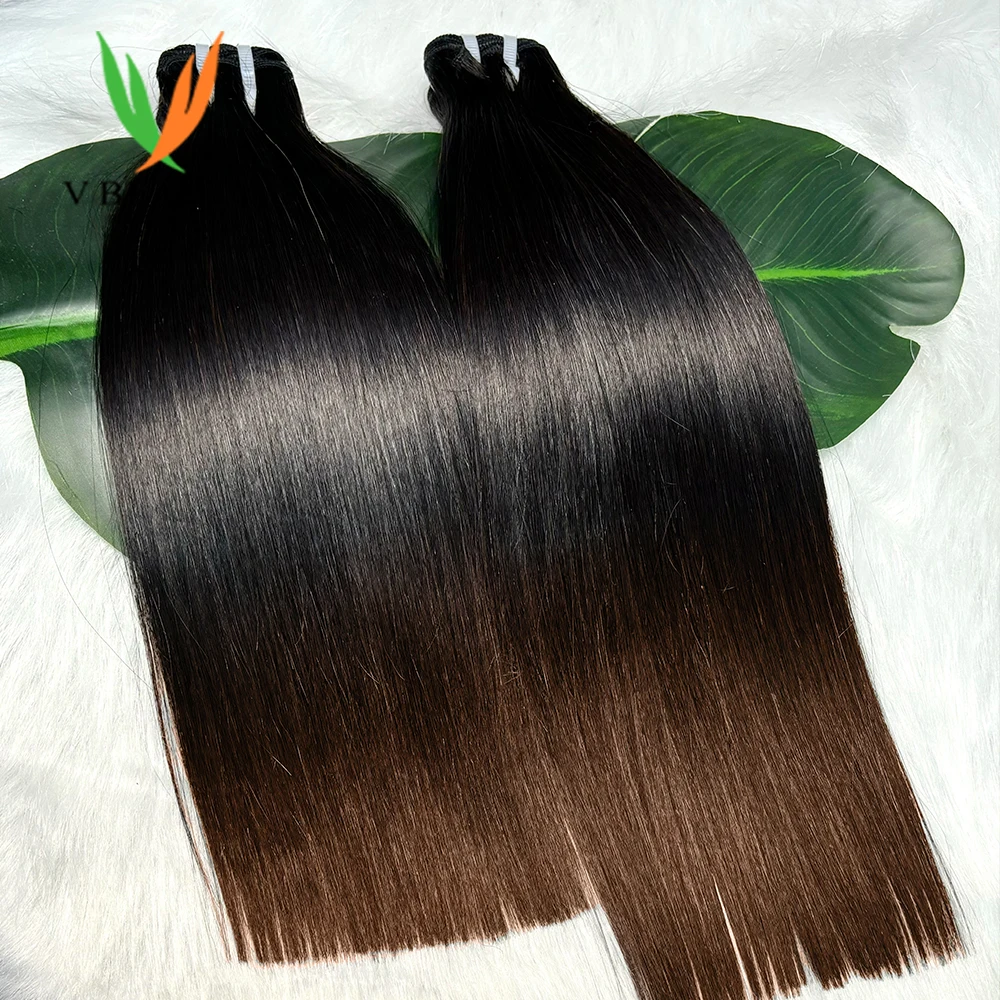 Human Hair Extensions Human Hair For Braiding V Beauty Straight Human Hair Bundles Raw Human Hair Extensions Double Drawn 16A Grade Vietnamese Virgin Unprocessed