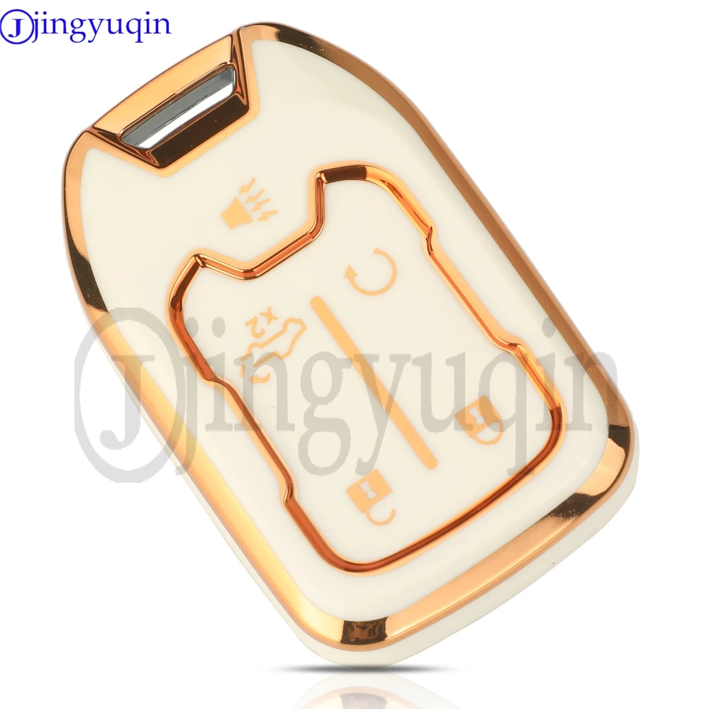 QfungYe Capa Para Chaveiro Chevy Com Chaveiro. Capa De TPU Sem