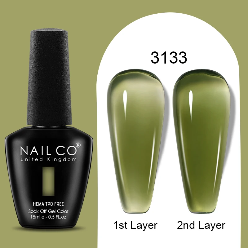 Premium Gel Nail Polish 15ml - HEMA Free Base & No Wipe Top Coat for Long-Lasting Manicure