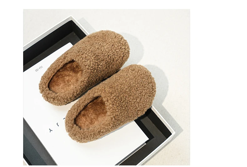 Kids Winter Slippers – Soft Sole Fluffy Cotton House Shoes for Boys & Girls