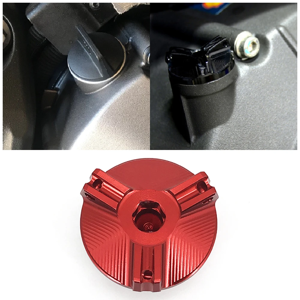 

Fits for Ducati 1260 1200 DIAVEL MONSTER MULTISTRADA 950 Enduro 2011-2022 Motorcycle Engine Oil Filler Cap Screw Tank Cover Plug