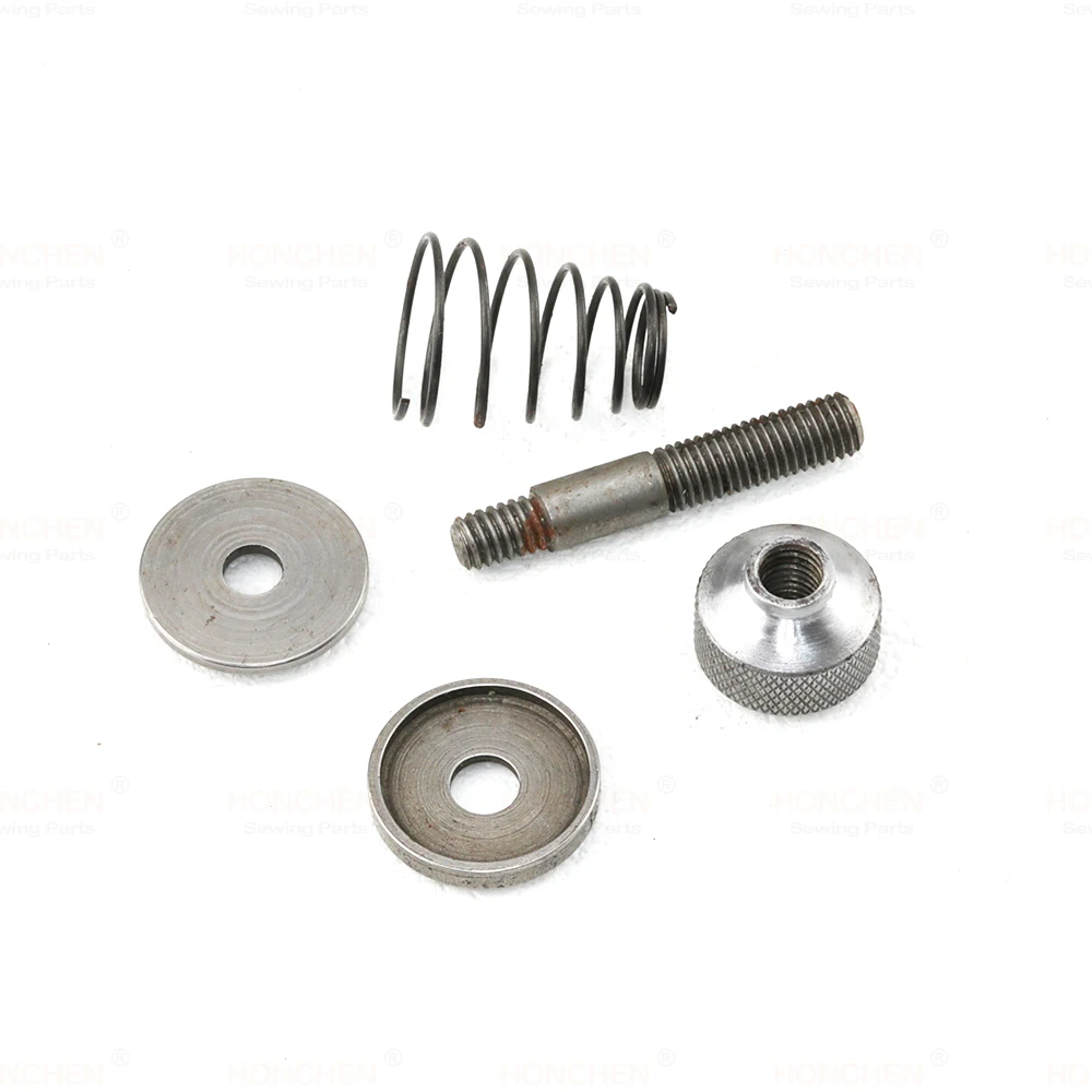 REECE101  104  Eyelet Button Holer Sewing Machine Parts Tension Assy  Stud 10.4029. SpringNut Thin Disc Heavy Disc10.4031 4