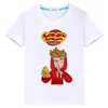 Влад Бумага А4 100%Cotton T-shirt Short Tops boys pride tshirt y2k one piece Merch A4 Lamba Summer Anime Tees kids clothes girls 2