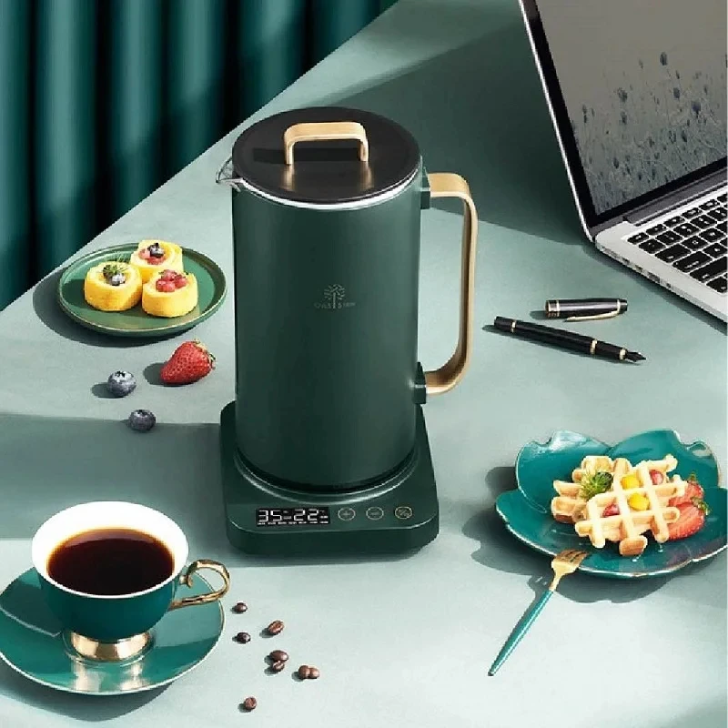 1350ml Electric Kettle Smart Home 304 Stainless Steel liner Automatic Insulation Kettle Temperature Display Quick Kettle 220V