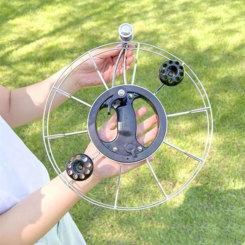 free shipping large professional kite reel for adult kites flying