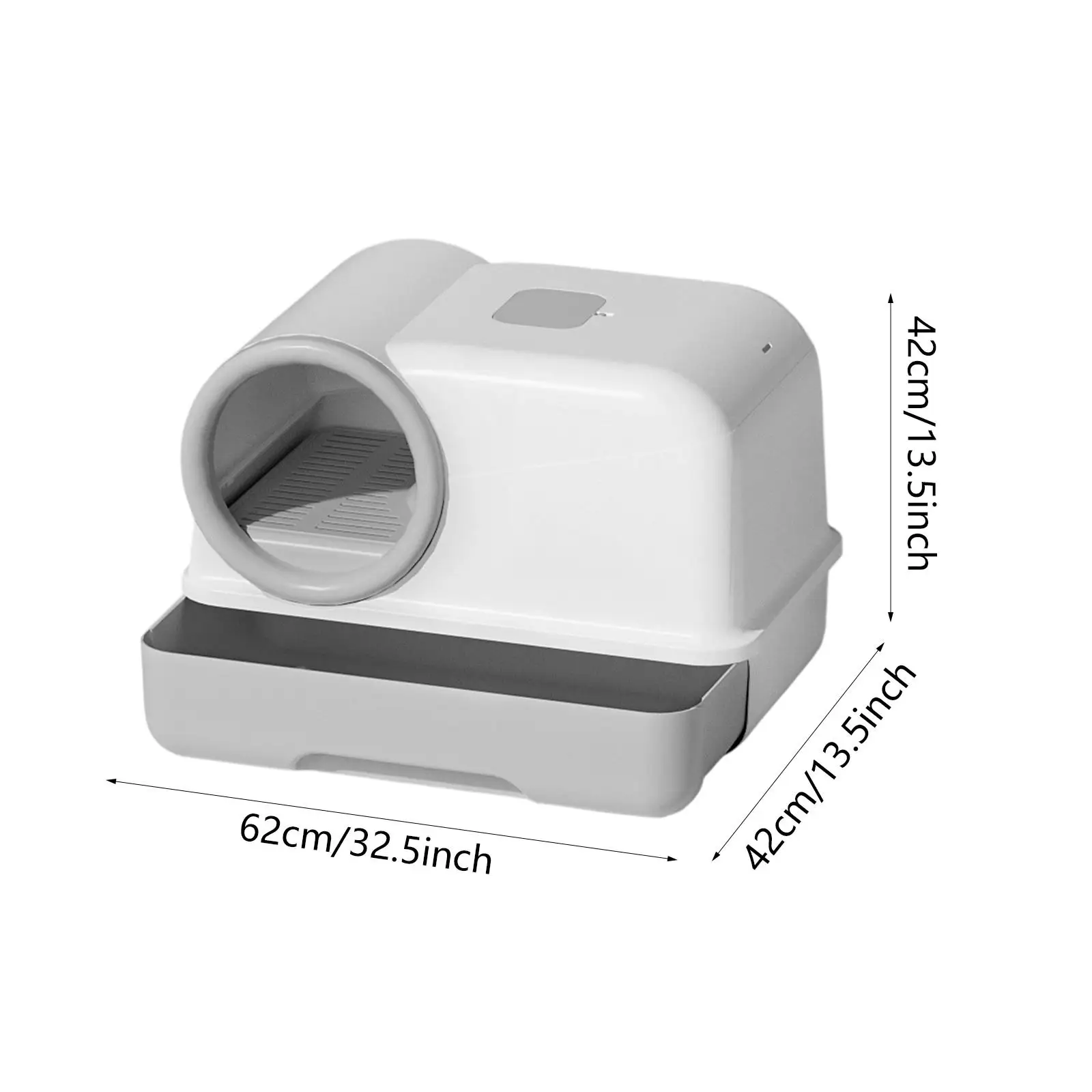 Fully Enclosed Cat Litter Box Large Cat Potty Corridor Sandbox Kitty Litter Box Kitten Potty for All Kinds of Cat Litter Fully Enclosed Cat Litter Box Large Cat Potty Corridor Sandbox Kitty Litter Box Kitten Potty for All Kinds of Cat Litter