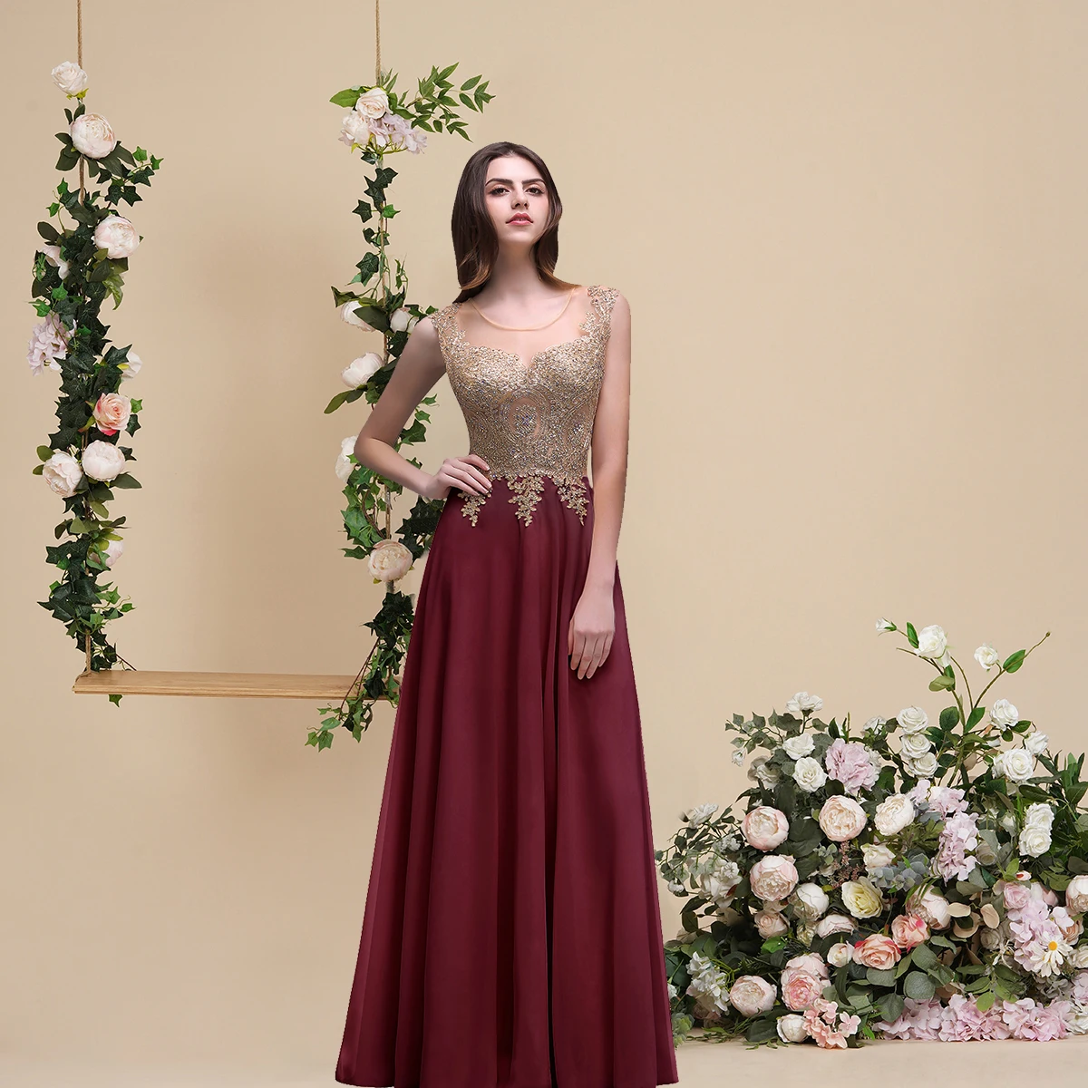 Red Bridal Ao Dai with Gold Lace | Vietnamese Bridal Dress (#NELLY) | Dream  Dresses by P.M.N.