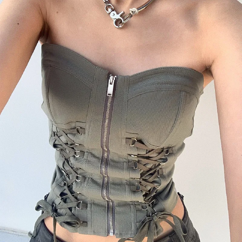 bustier corset top