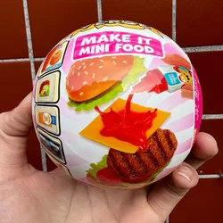 MGA Miniverse Mini Food Diner DIY Kit - Series 3 Collectible Ornaments (Random 1 Pcs)