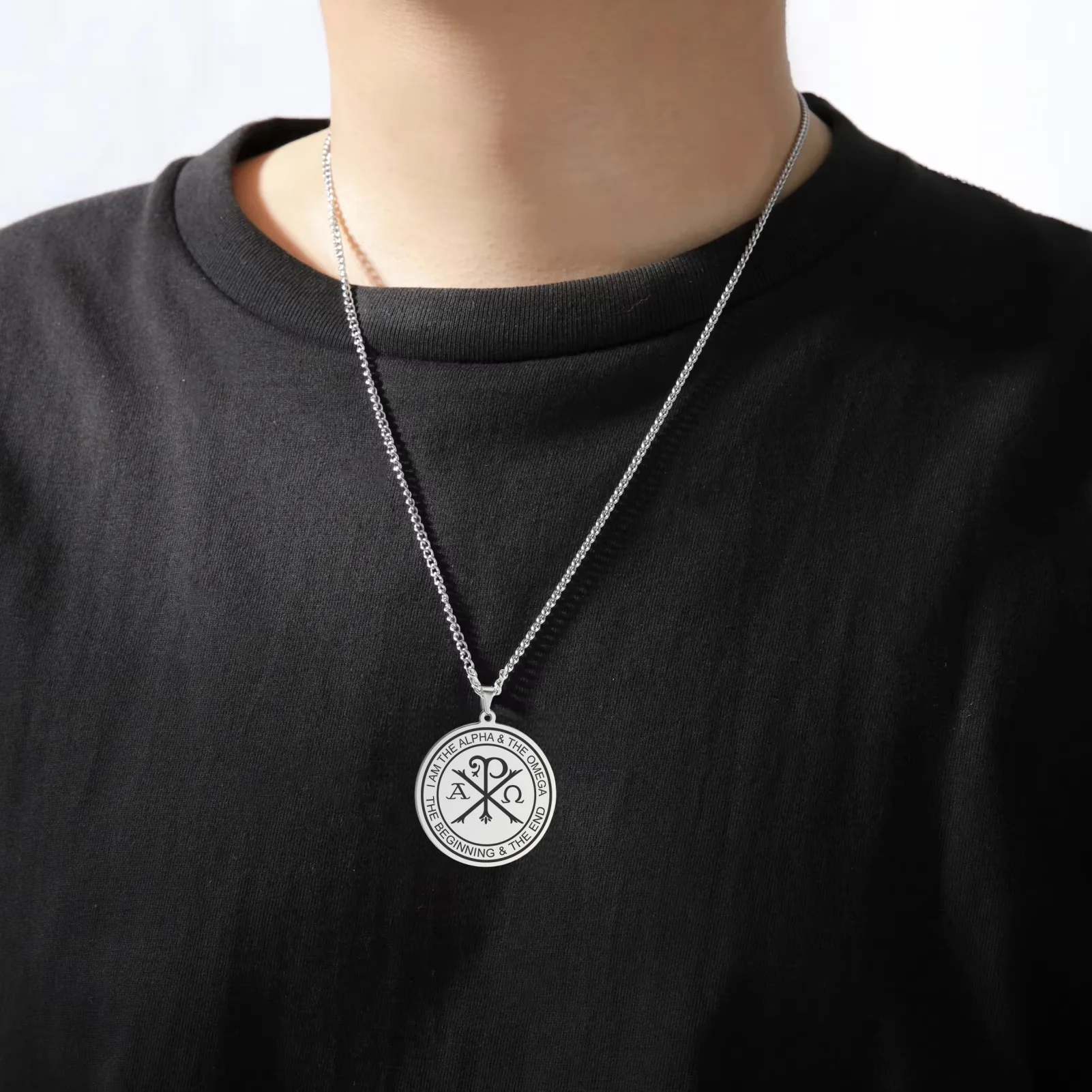 Chi Rho Christogram Necklace 3