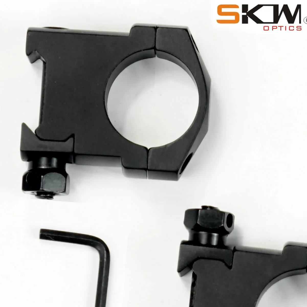 Skwoptics-Scope Rings, Riflescope Mount Fit, Picatinny, 25.4mm,