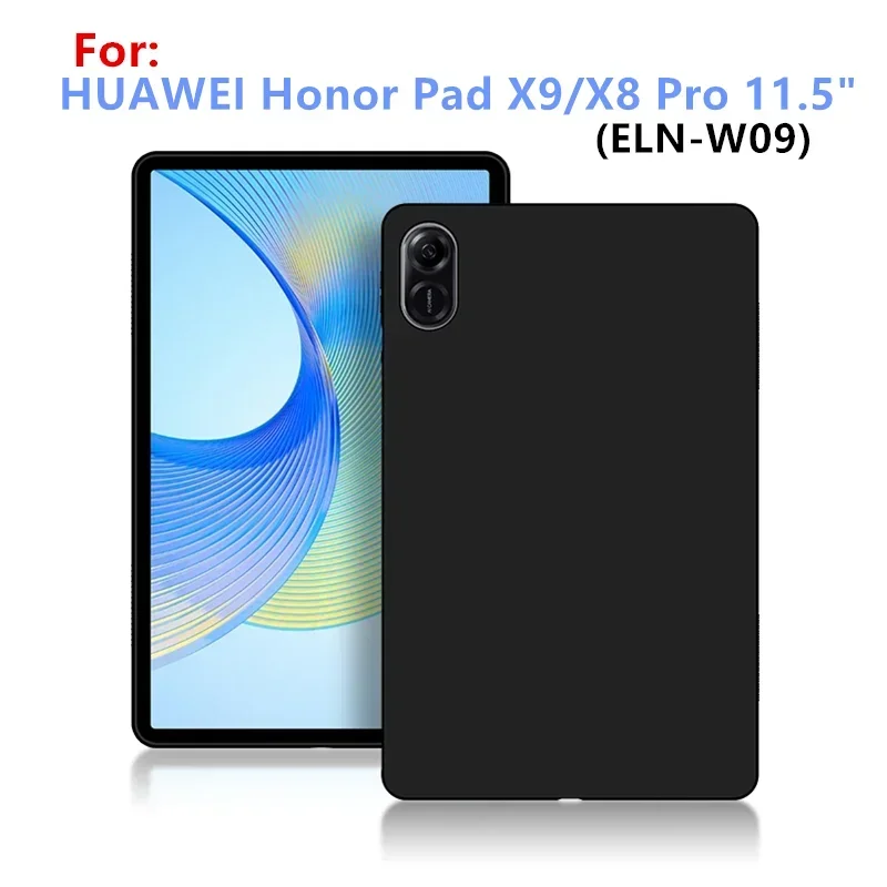 Versatile Silicone TPU Tablet Cover - Soft, Half-Covering Design