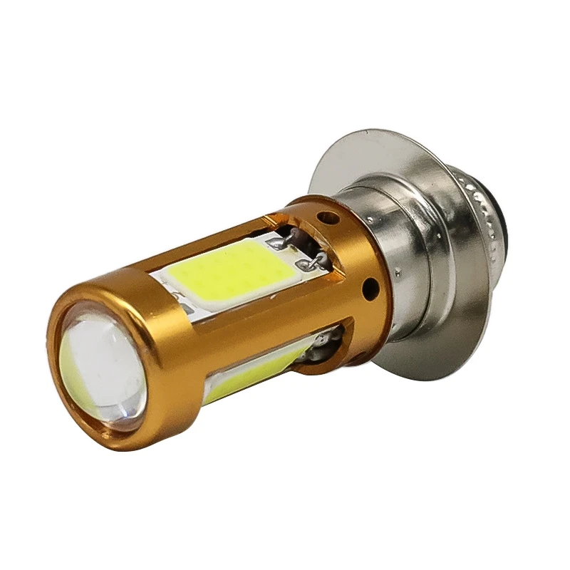 H6M PX15D P15D LED Motorcycle Headlights Hi-Lo Beam Bulb Motorbike Scooter Moped Light Lamp White 1500Lm 12-30V motorcycle headlights