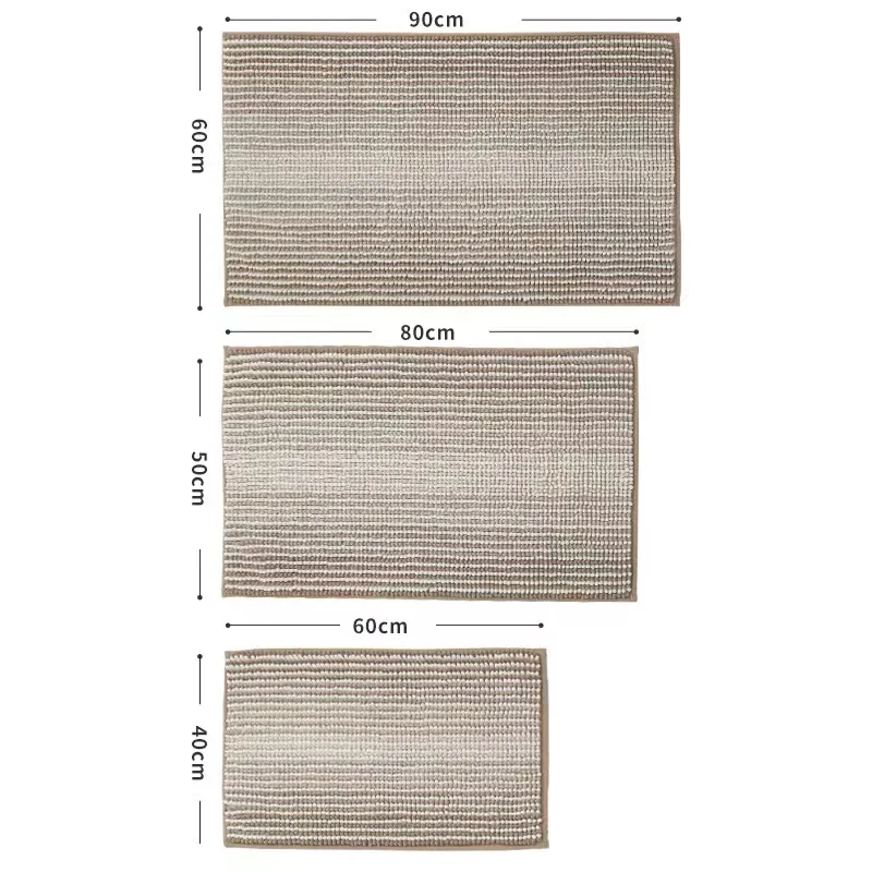 Luxurious Soft and Fluffy Bathroom Mat Set – Thick and Absorbent, Non-Slip, Machine Washable