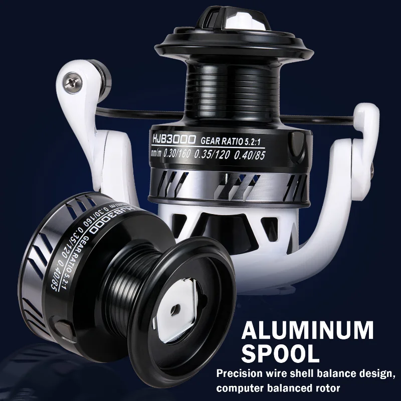 Sougayilang Spinning Fishing Reels 11+1BB 5.2:1 High Speed Ratio 4