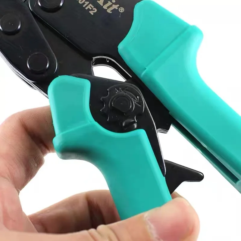 Conector de Fibra Óptica Hexagonal Ratchet Crimping Alicates Linha de Vídeo Crimpagem Alicates Frio Crimpagem Cp301f2 - Imagem 3
