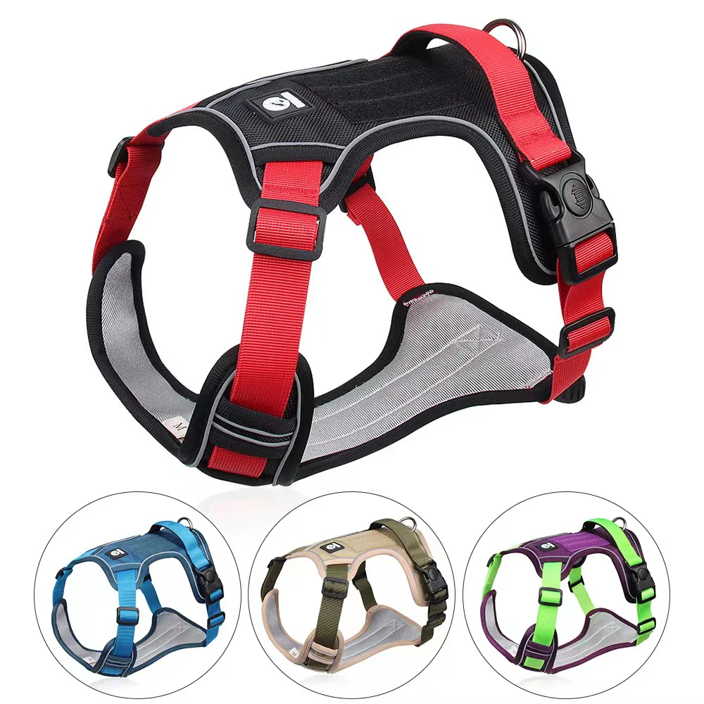 

Adjustable large dog leash go out special vest type chest strap dog leash dog chain pet strap accessories