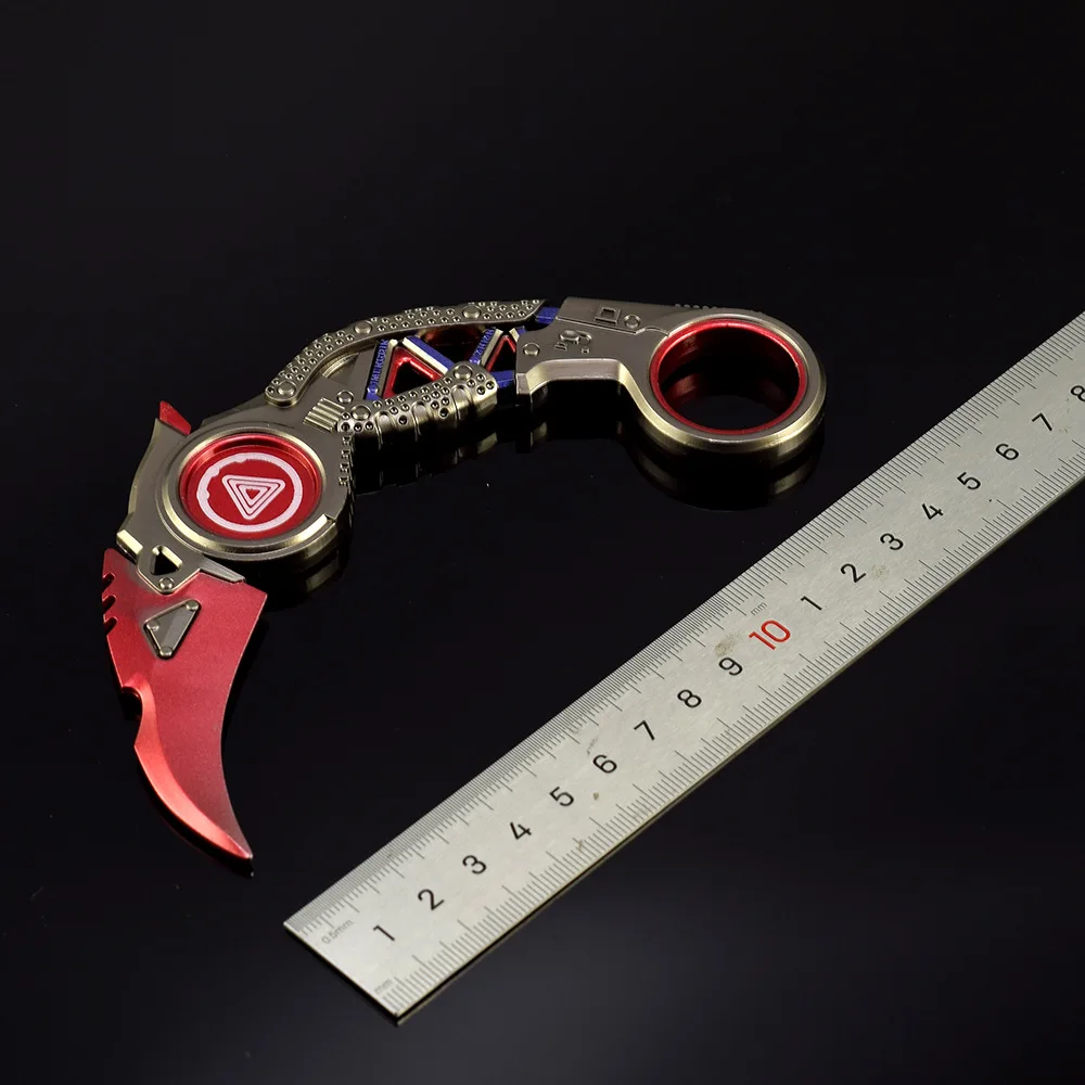 15cm Apex Legends Raptor's Claw General Heirloom Weapon Game Metal Katana Kunai Swords Desktop Weapon Model Gifts Toys for Boys cosplay sword cosplay prop cosplay toy game knife