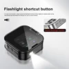 SERVO i19 Rotate Small Box Touch Mobile Phone 2SIM Standby Magic Voice Bluetooth Sync Music Torch Mini Rotation Cellphone Type-C 2