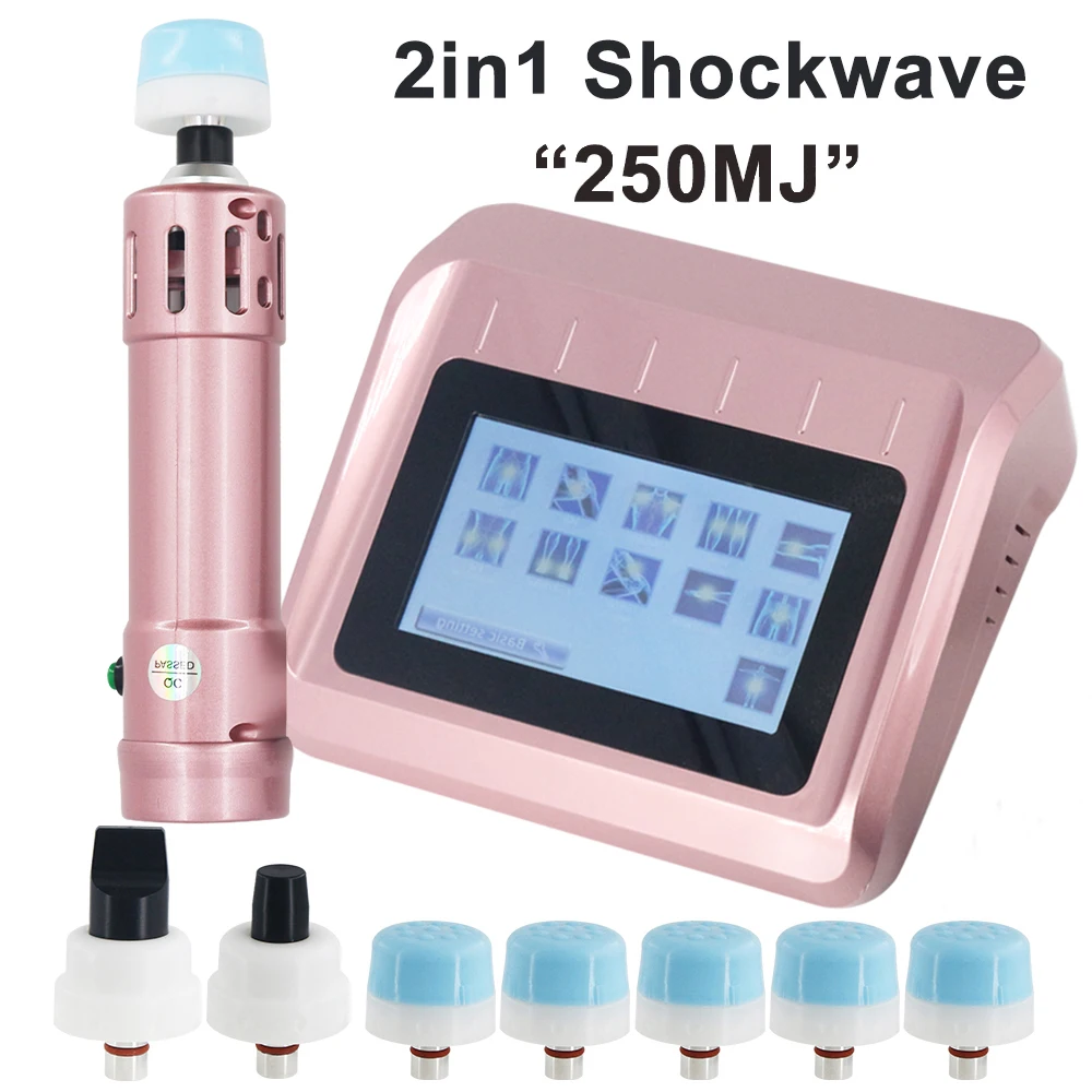 

Physiotherapy Shockwave Therapy Machine Pain Relief Device Shock Wave ED Treatment Erectile Dysfunction Massager Touch Screen