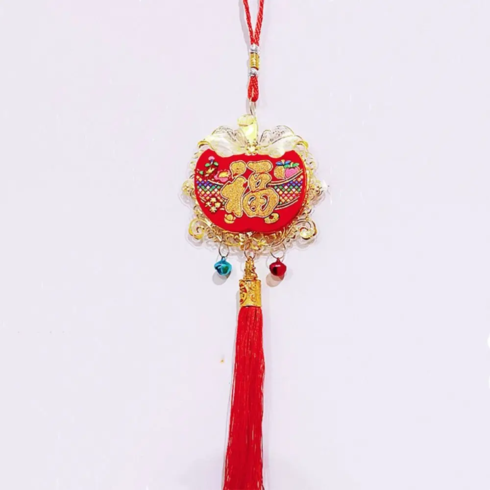 Traditional New Year Ornaments Reusable Exquisite Hanging Decoration Creative with Tassel Spring Festival Pendant