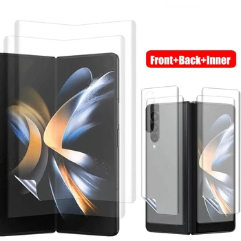 Per Samsung Galaxy Z Fold5 Z Flip5 Screen Protector Z Flip4 Flip3 Flip Fold4 Fold3 Fold2 5G pellicola per telefono anteriore posteriore ZFlip ZFold 5