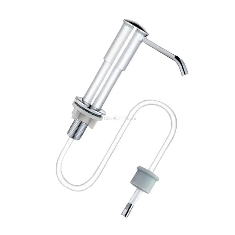 Kitchen Sink Soap Dispenser Tube Convenient Practical Dish Soap Head Outlet Simple Installation for Kitchen