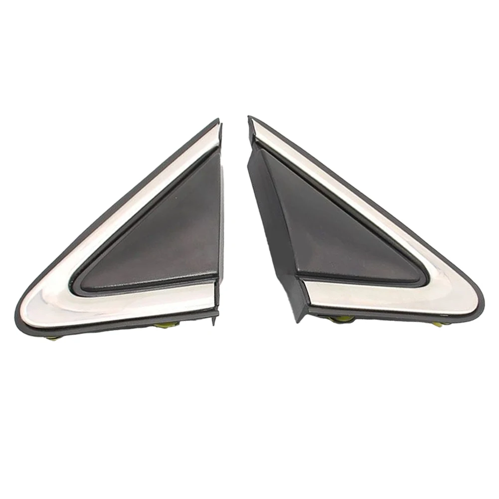 

2pcs Front Left Right Car Fender Trim Mirror Finisher Cover 96318-3SG0A; 96319-3SG0A For Nissan Sentra 2013-2019 Triangle Corner