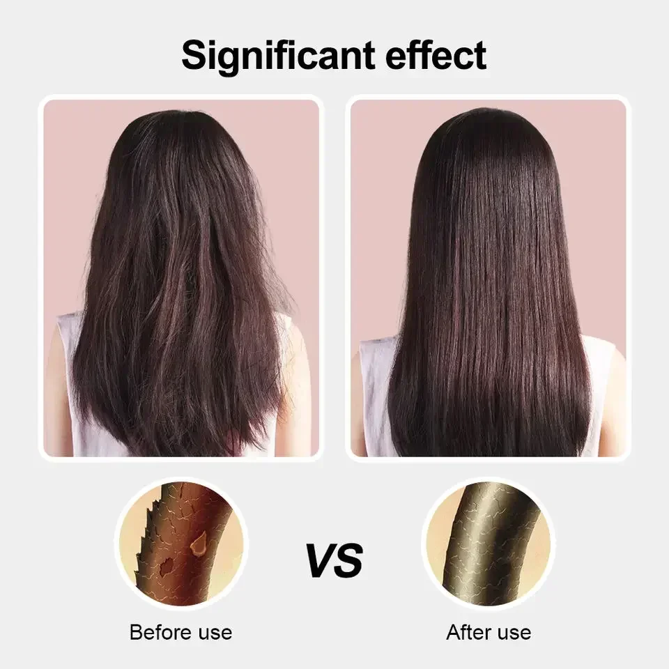 Wireless Hot Comb Hair Straightener  Mini Portable USB Rechargeable Ionic Hair Styling Tool 4