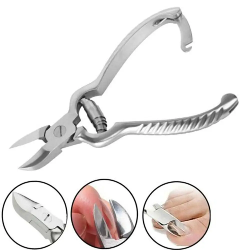 Stainless Steel Cuticle Pusher Pedicure Salon Nail Art Tool Set Nipper Clipper Dead Skin Remover Set Cuticle Cutter Scissors