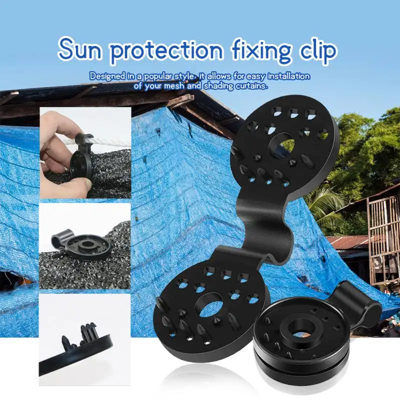 5/10/20Pcs Shade Cloth Clips Sun Shade Nets Fixing Hooks Greenhouse Plastic Clips For Awning Anti Bird Garden Netting Hooks